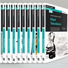 Moda Tasarım Temelleri Seti - 10 Kitap Takım Kutulu - Kolektif