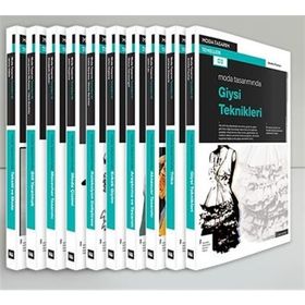 Moda Tasarım Temelleri Seti - 10 Kitap Takım Kutulu - Kolektif