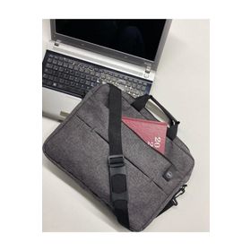 Moda West MWL008 15.6 inç Gri Evrak Bilgisayar Notebook Laptop Çantası