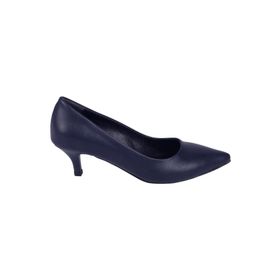 Modabuymus Candy Kısa Stiletto Lacivert Kadın Topuklu Ayakkabı