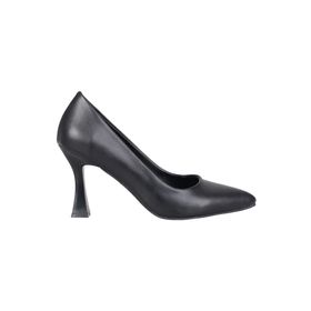 Modabuymus Kanger Mat Stiletto Kadeh Siyah Kadın Topuklu Ayakkabı