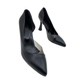 Modabuymus Solus Stiletto Kadeh Siyah Kadın Topuklu Ayakkabı
