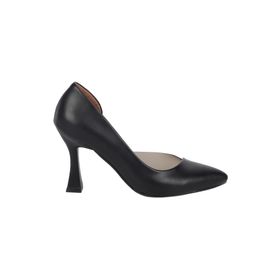 Modabuymus Solus Stiletto Kadeh Siyah Kadın Topuklu Ayakkabı
