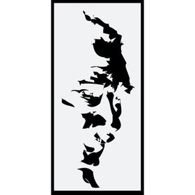 Modacar 423621 Atatürk Siluet Siyah Sticker