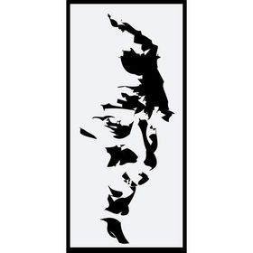 Modacar 423621 Atatürk Siluet Siyah Sticker