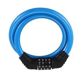 Modacar 428788 4 Şifreli 11 mm Çelik Halat Scooter Bisiklet Kilidi