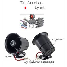 Modacar 6 Değişik Sesli Alarm Sireni