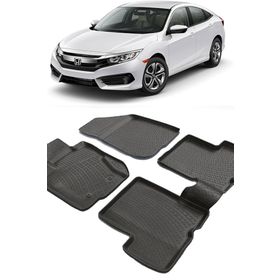 Modacar Honda Civic 3D Havuzlu Paspas