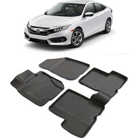 Modacar Honda Civic 3D Havuzlu Paspas