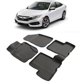 Modacar Honda Civic 3D Havuzlu Paspas
