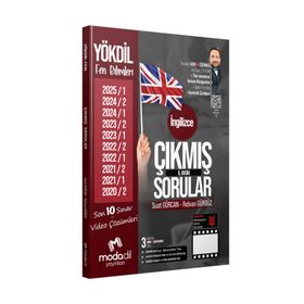 Modadil Yayınları - 2023 YÖKDİL FEN Çıkmış Sorular Tamamı Video Çözümlü