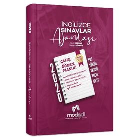 Modadil Yayınları İngilizce Sınavlar Ajandası