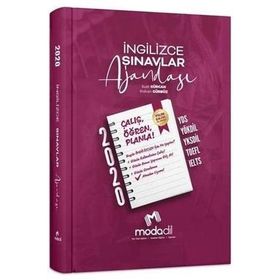 Modadil Yayınları İngilizce Sınavlar Ajandası