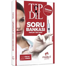 Modadil Yayınları TIPDİL Tamamı Çözümlü Soru Bankası
