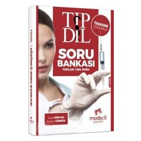 Modadil Yayınları TIPDİL Tamamı Çözümlü Soru Bankası