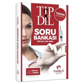Modadil Yayınları TIPDİL Tamamı Çözümlü Soru Bankası