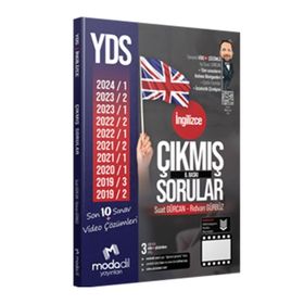 Modadil Yayınları Yds İngilizce Çıkmış Sorular Tamamı Video Çözümlü