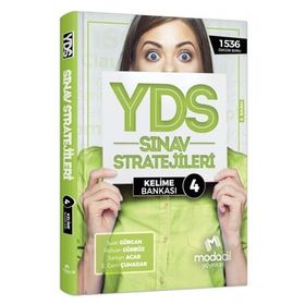 Modadil Yayınları YDS Sınav Stratejileri 4 Kelime Bankası