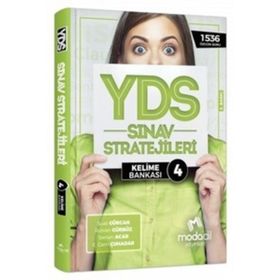 Modadil Yayınları YDS Sınav Stratejileri 4 Kelime Bankası