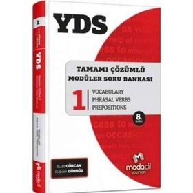 Modadil Yayınları YDS Tamamı Çözümlü Modüler Soru Bankası Serisi 1