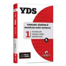 Modadil Yayınları YDS Tamamı Çözümlü Modüler Soru Bankası Serisi 1