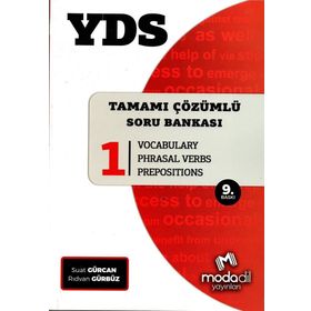 Modadil Yayınları YDS Tamamı Çözümlü Modüler Soru Bankası Serisi 1