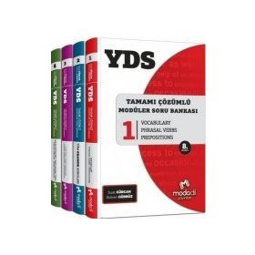 Modadil Yayınları YDS Tamamı Çözümlü Modüler Soru Bankası Seti