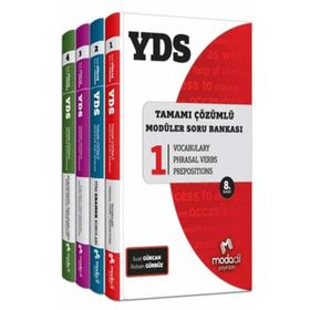 Modadil Yayınları YDS Tamamı Çözümlü Modüler Soru Bankası Seti