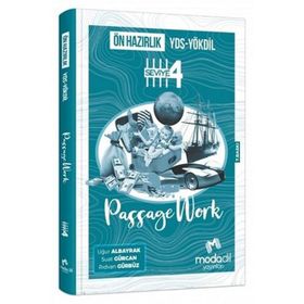 Modadil Yayınları YDS YÖKDİL Ön Hazırlık Passagework Seviye 4