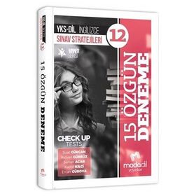 Modadil Yayınları YKS DİL İngilizce Sınav Stratejileri 12 15 Özgün Deneme