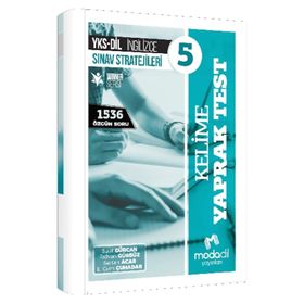Modadil Yayınları YKS DİL İngilizce Sınav Stratejileri 5 Kelime Yaprak Test