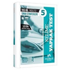 Modadil Yayınları YKS DİL İngilizce Sınav Stratejileri 5 Kelime Yaprak Test