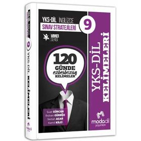 Modadil Yayınları YKS DİL İngilizce Sınav Stratejileri 9 120 Günde Ezber Bozan YKS DİL Kelimeleri