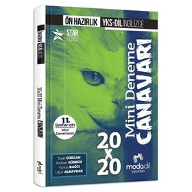 Modadil Yayınları YKSDİL İngilizce Ön Hazırlık 20x20 Mini Deneme Canavarı