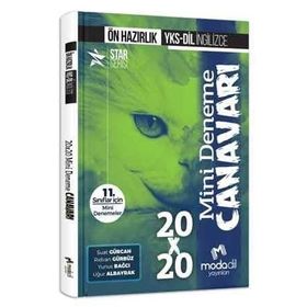 Modadil Yayınları YKSDİL İngilizce Ön Hazırlık 20x20 Mini Deneme Canavarı