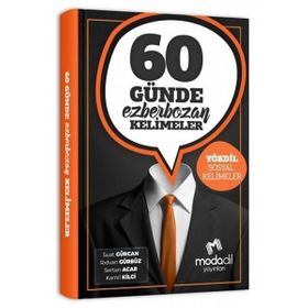 Modadil Yayınları YÖKDİL 60 Günde Ezberbozan Sosyal Kelimeler
