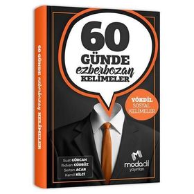 Modadil Yayınları YÖKDİL 60 Günde Ezberbozan Sosyal Kelimeler