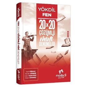 Modadil Yayınları YÖKDİL Fen Bilimleri 20*20 Mini Denemeler