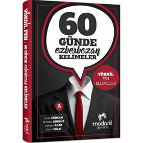 Modadil Yayınları YÖKDİL Fen Bilimleri 60 Günde Ezberbozan Kelimeler