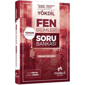 Modadil Yayınları YÖKDİL Fen Bilimleri Soru Bankası