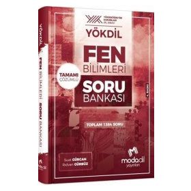 Modadil Yayınları YÖKDİL Fen Bilimleri Soru Bankası