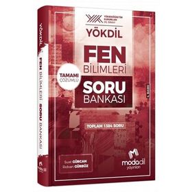 Modadil Yayınları YÖKDİL Fen Bilimleri Soru Bankası
