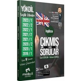 Modadil Yayınları YÖKDİL Sağlık Çıkmış Sorular Tamamı Video Çözümlü
