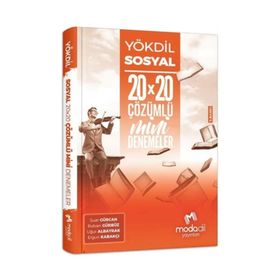 Modadil Yayınları YÖKDİL Sosyal Bilimler 20×20 Mini Denemeler