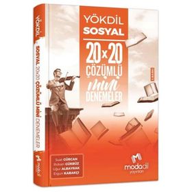Modadil Yayınları YÖKDİL Sosyal Bilimler 20×20 Mini Denemeler