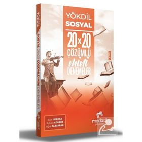 Modadil Yayınları YÖKDİL Sosyal Bilimler 20×20 Mini Denemeler