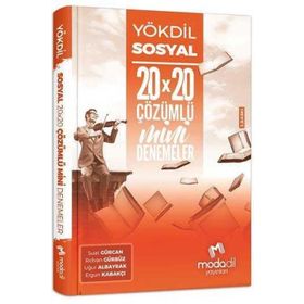 Modadil Yayınları YÖKDİL Sosyal Bilimler 20×20 Mini Denemeler