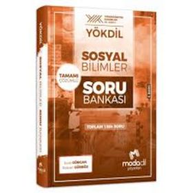 Modadil Yayınları YÖKDİL Sosyal Bilimler Tamamı Çözümlü Soru Bankası
