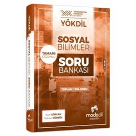 Modadil Yayınları YÖKDİL Sosyal Bilimler Tamamı Çözümlü Soru Bankası