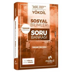 Modadil Yayınları YÖKDİL Sosyal Bilimler Tamamı Çözümlü Soru Bankası